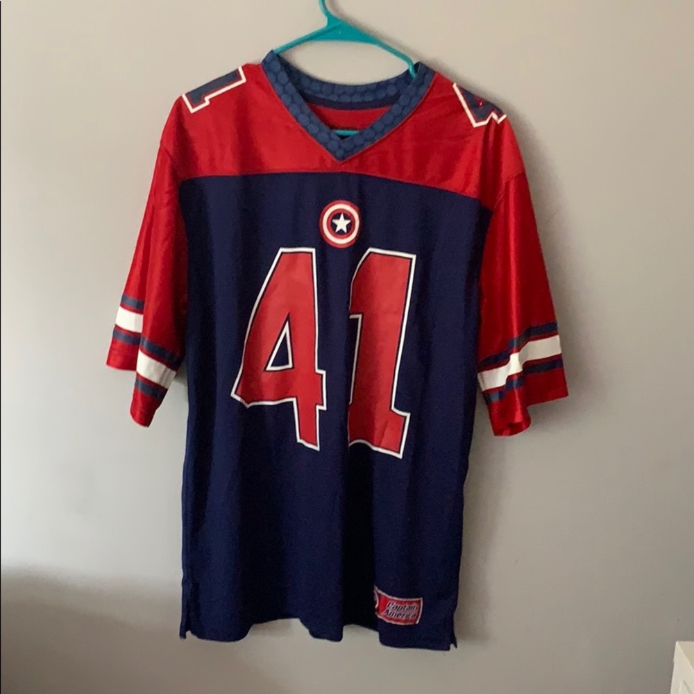 Marvel captain America jersey